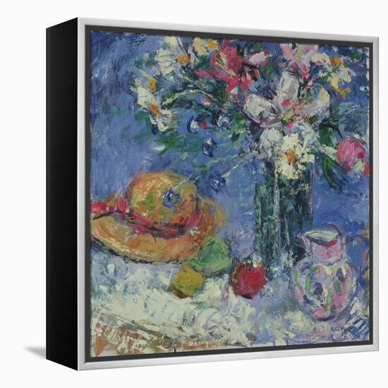 Summer Still Life, 2003-Sylvia Paul-Framed Premier Image Canvas