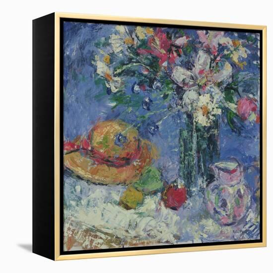 Summer Still Life, 2003-Sylvia Paul-Framed Premier Image Canvas