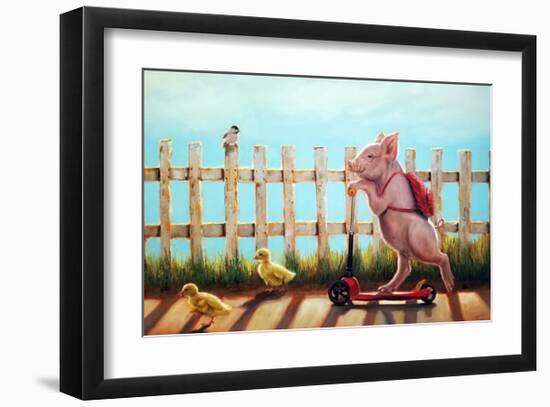 Summer Stroll-Lucia Heffernan-Framed Art Print