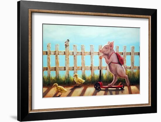 Summer Stroll-Lucia Heffernan-Framed Art Print