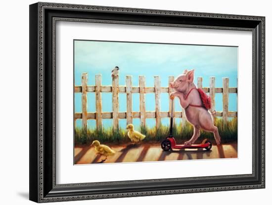 Summer Stroll-Lucia Heffernan-Framed Art Print