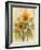 Summer Sunflowers II on Barnboard-Albena Hristova-Framed Art Print