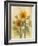 Summer Sunflowers II on Barnboard-Albena Hristova-Framed Art Print