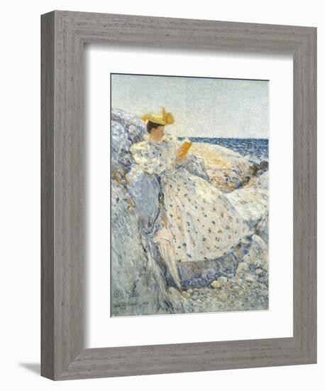 Summer Sunlight (Isles of Shoal), 1892-Childe Hassam-Framed Giclee Print