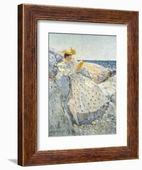 Summer Sunlight (Isles of Shoal), 1892-Childe Hassam-Framed Giclee Print