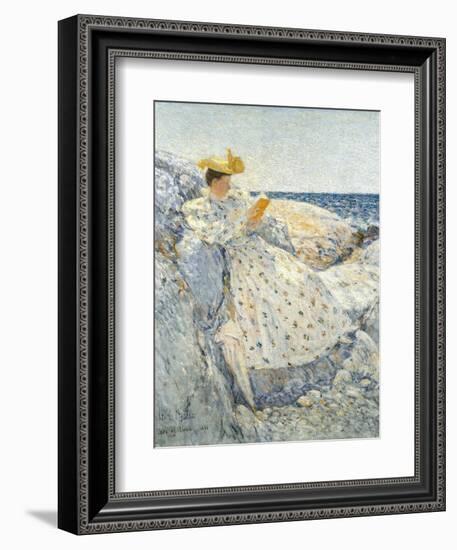 Summer Sunlight (Isles of Shoal), 1892-Childe Hassam-Framed Giclee Print