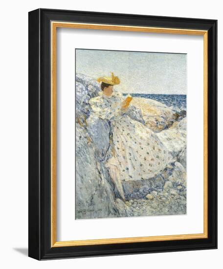 Summer Sunlight (Isles of Shoal), 1892-Childe Hassam-Framed Giclee Print