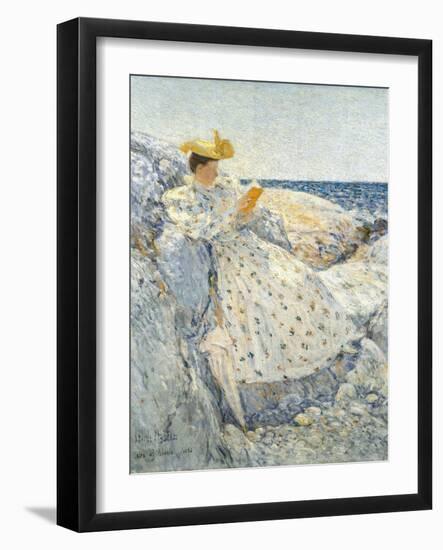 Summer Sunlight (Isles of Shoal), 1892-Childe Hassam-Framed Giclee Print