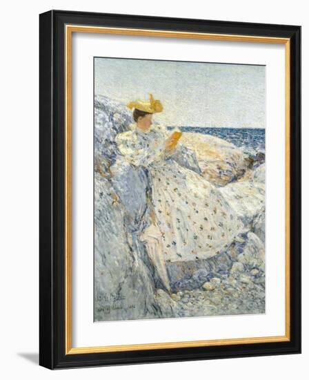 Summer Sunlight (Isles of Shoal), 1892-Childe Hassam-Framed Giclee Print