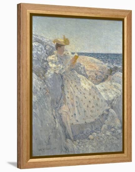 Summer Sunlight (Isles of Shoals)-Childe Hassam-Framed Premier Image Canvas