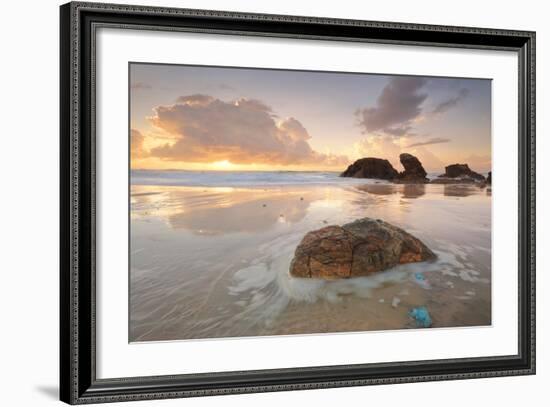 Summer Sunrise at Lighthouse Beach Port Macquarie-lovleah-Framed Photographic Print