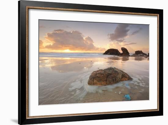 Summer Sunrise at Lighthouse Beach Port Macquarie-lovleah-Framed Photographic Print