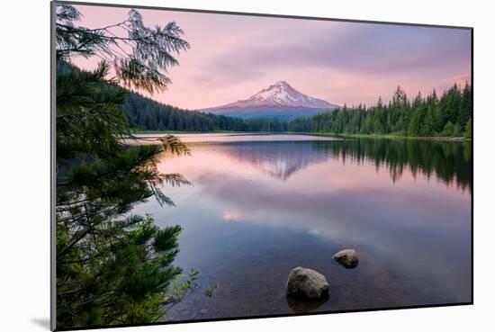 Summer Sunset at Mount Hood-Vincent James-Mounted Photographic Print