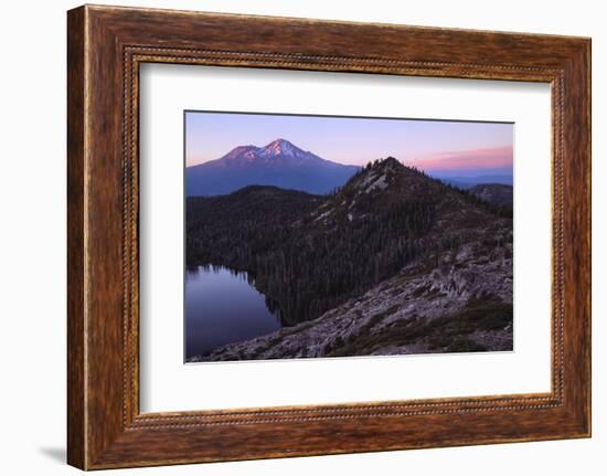 Summer Sunset, Castle Lake Overlook Mount Shasta Northern California-Vincent James-Framed Photographic Print