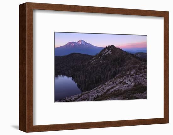 Summer Sunset, Castle Lake Overlook Mount Shasta Northern California-Vincent James-Framed Photographic Print