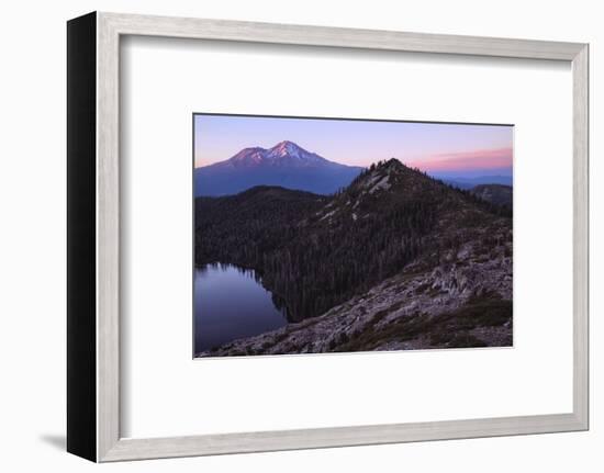 Summer Sunset, Castle Lake Overlook Mount Shasta Northern California-Vincent James-Framed Photographic Print