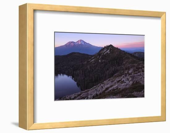 Summer Sunset, Castle Lake Overlook Mount Shasta Northern California-Vincent James-Framed Photographic Print