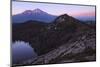 Summer Sunset, Castle Lake Overlook Mount Shasta Northern California-Vincent James-Mounted Photographic Print