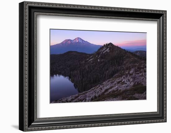 Summer Sunset, Castle Lake Overlook Mount Shasta Northern California-Vincent James-Framed Photographic Print