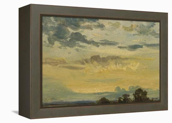 Summer Sunset-John Constable-Framed Premier Image Canvas