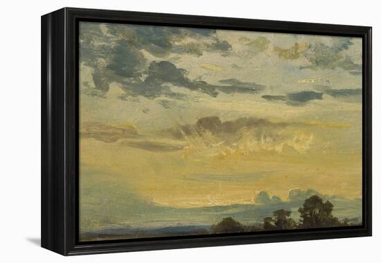 Summer Sunset-John Constable-Framed Premier Image Canvas