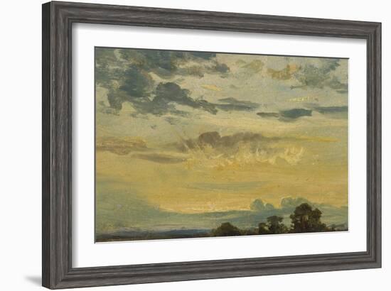 Summer Sunset-John Constable-Framed Giclee Print