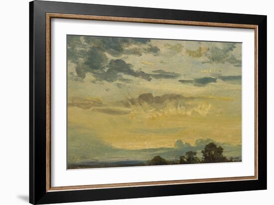 Summer Sunset-John Constable-Framed Giclee Print