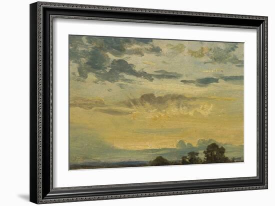 Summer Sunset-John Constable-Framed Giclee Print