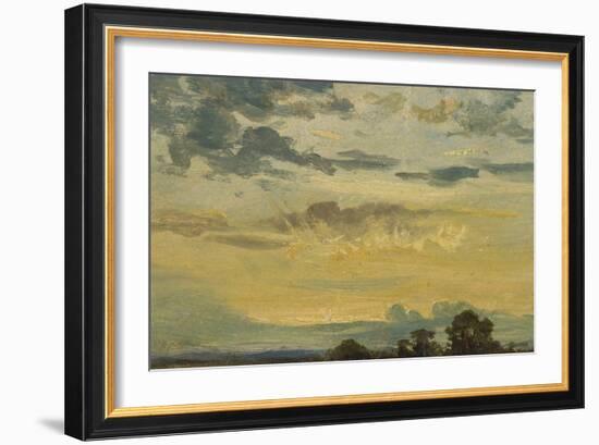 Summer Sunset-John Constable-Framed Giclee Print