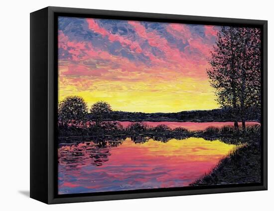 Summer Sunset-Kevin Dodds-Framed Premier Image Canvas