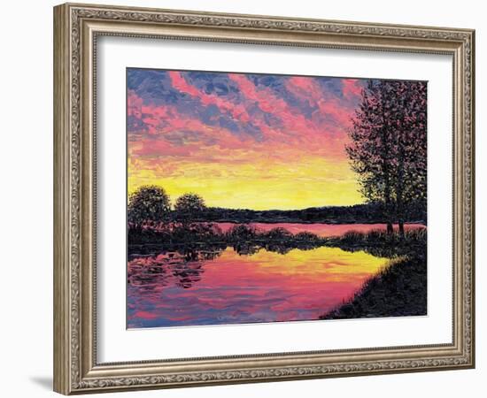 Summer Sunset-Kevin Dodds-Framed Giclee Print