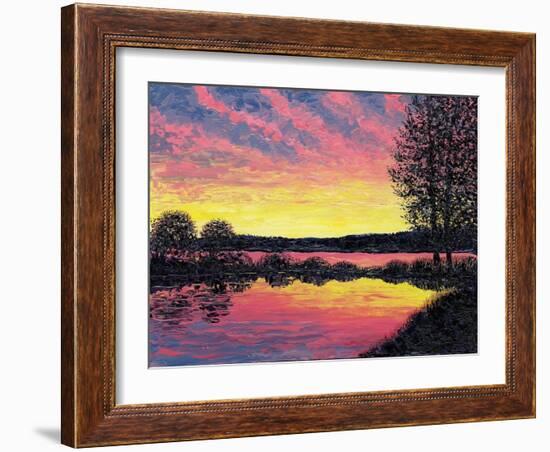 Summer Sunset-Kevin Dodds-Framed Giclee Print