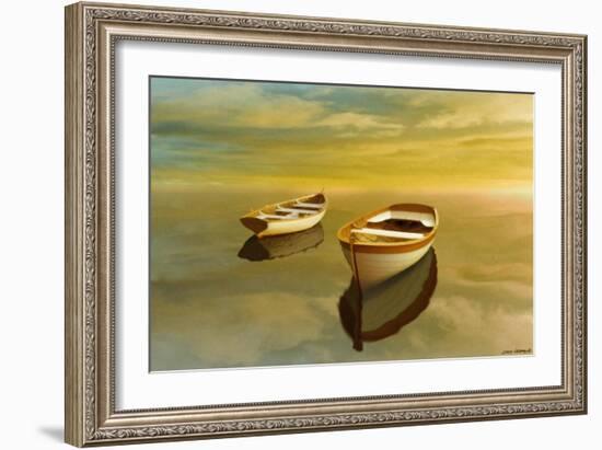 Summer Sunset-Carlos Casamayor-Framed Giclee Print