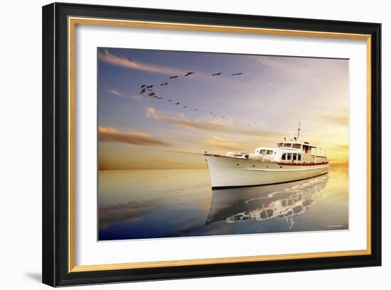 Summer Sunset-Carlos Casamayor-Framed Giclee Print