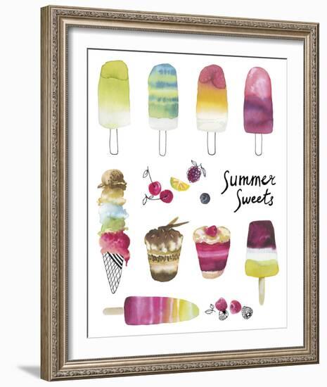 Summer Sweets-Sandra Jacobs-Framed Giclee Print