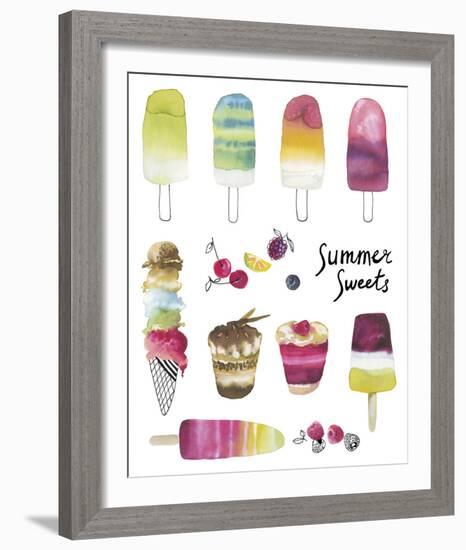 Summer Sweets-Sandra Jacobs-Framed Giclee Print