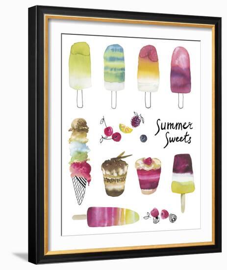 Summer Sweets-Sandra Jacobs-Framed Giclee Print