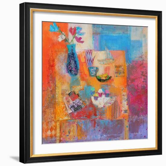 Summer Table-Sylvia Paul-Framed Giclee Print