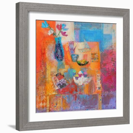 Summer Table-Sylvia Paul-Framed Giclee Print