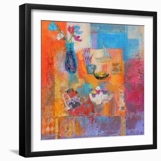 Summer Table-Sylvia Paul-Framed Giclee Print