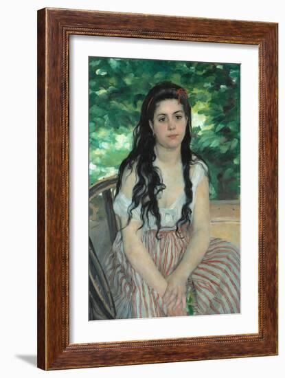 Summer, The Bohemian-Pierre-Auguste Renoir-Framed Giclee Print
