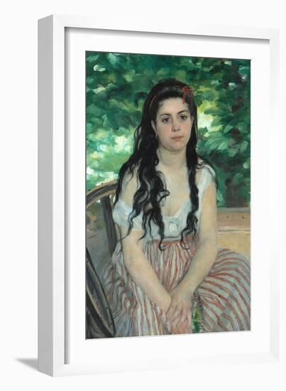 Summer, The Bohemian-Pierre-Auguste Renoir-Framed Giclee Print