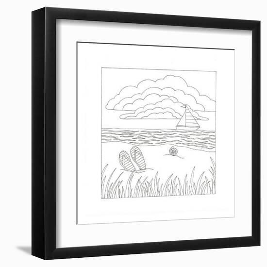 Summer Time Fun-Pam Varacek-Framed Art Print