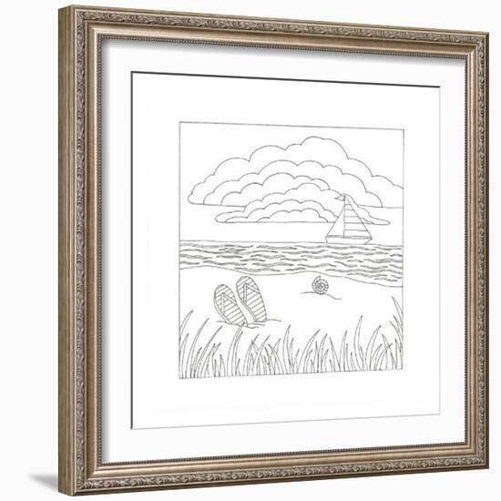 Summer Time Fun-Pam Varacek-Framed Art Print