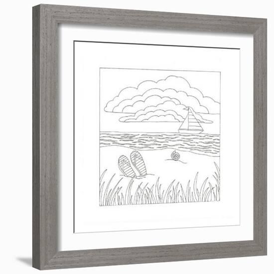 Summer Time Fun-Pam Varacek-Framed Art Print