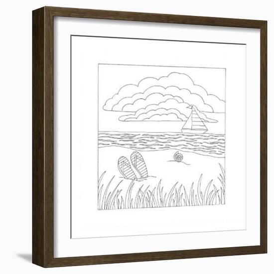 Summer Time Fun-Pam Varacek-Framed Art Print