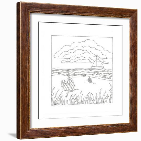 Summer Time Fun-Pam Varacek-Framed Art Print