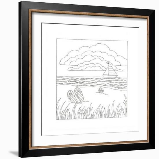 Summer Time Fun-Pam Varacek-Framed Art Print