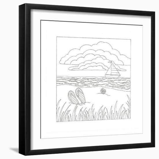 Summer Time Fun-Pam Varacek-Framed Art Print