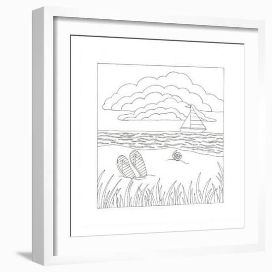 Summer Time Fun-Pam Varacek-Framed Art Print